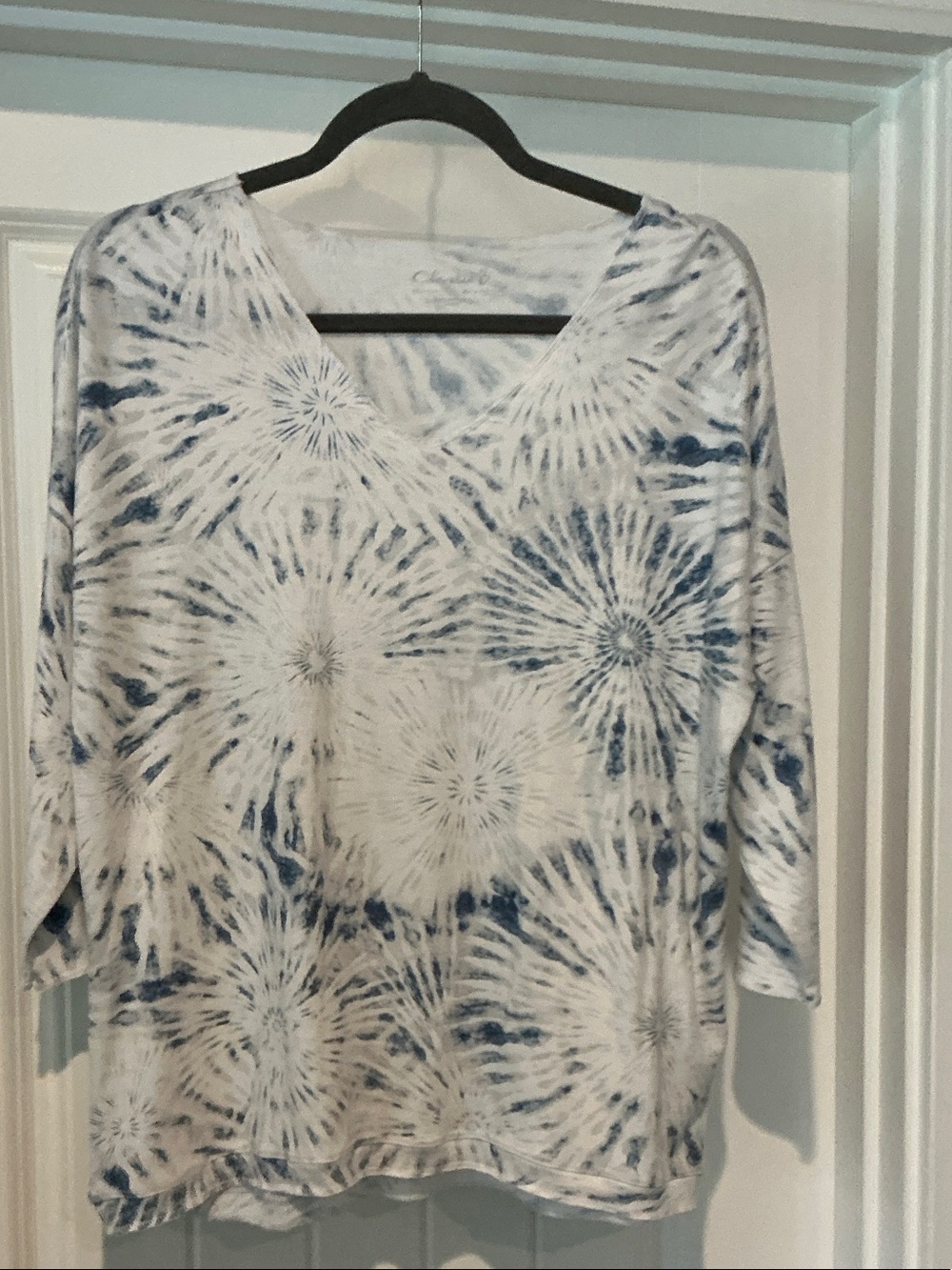 Charlie B Size S lightweight v neck top